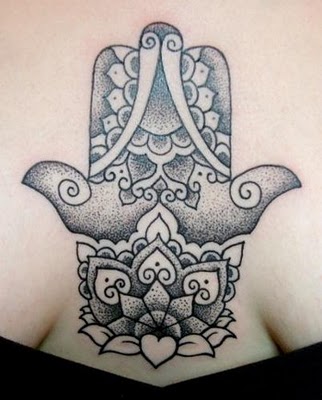 Hamsa Tattoo Love the placement Love the design Represents Protection